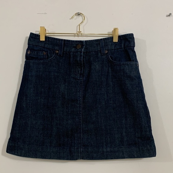 J. Crew Denim Skirt - Picture 1 of 11